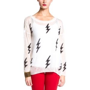 BB Dakota Collective Lightning Bolt Sweater Large